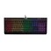 HyperX Alloy Core RGB Membrane Gaming Keyboard Comfortable Quiet Silent Keys with RGB LED Lighting Effects Spill Resistant Dedicated Media Keys Compatible with Windows 108187 Black