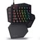 Redragon K585 DITI Wired OneHanded RGB Mechanical Gaming Keyboard 42 Keys TypeC Professional Gaming Keypad wUpgraded HotSwappable Socket 7 Onboard Macro Keys Detachable Wrist Rest