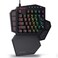 Redragon K585 DITI Wired OneHanded RGB Mechanical Gaming Keyboard 42 Keys TypeC Professional Gaming Keypad wUpgraded HotSwappable Socket 7 Onboard Macro Keys Detachable Wrist Rest