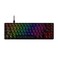 HyperX Alloy Origins 65 Mechanical Gaming Keyboard Compact 65 Form Factor Tactile Aqua Switch Double Shot PBT Keycaps RGB LED Backlit NGENUITY Software Compatible