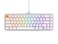 GLORIOUS Gaming GMMK 265 Percent Keyboard White Custom Layout Compact LowProfile Hotswap wCherry Mx Style Switches Incl Double Shot Keycaps Linear Switches
