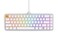GLORIOUS Gaming GMMK 265 Percent Keyboard White Custom Layout Compact LowProfile Hotswap wCherry Mx Style Switches Incl Double Shot Keycaps Linear Switches