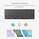 GLORIOUS GMMK 2 Gaming Mechanical Keyboard Hotswap Cherry Mx Style Linear Switches Full Size Wired Keyword Double Shot Keycaps RGB PC Setup Accessories 96 Black