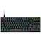 Corsair K60 RGB TKL RGB Tenkeyless OpticalMechanical Wired Gaming Keyboard OPX Switches Polycarbonate Keycaps iCUE Compatible QWERTY NA Layout Black