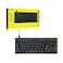 Corsair K60 RGB TKL RGB Tenkeyless OpticalMechanical Wired Gaming Keyboard OPX Switches Polycarbonate Keycaps iCUE Compatible QWERTY NA Layout Black