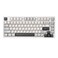 YUNZII YZ75 75 Hot Swappable Wireless Gaming Mechanical Keyboard RGB Backlights BT5024GUSBC Dye Sub PBT Keycaps for LinuxWinMacGateron G Pro Yellow White