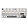 YUNZII YZ75 75 Hot Swappable Wireless Gaming Mechanical Keyboard RGB Backlights BT5024GUSBC Dye Sub PBT Keycaps for LinuxWinMacGateron G Pro Yellow White