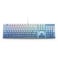 Redragon K556 SE RGB LED Backlit Wired Mechanical Gaming Keyboard Aluminum Base 104 Keys Upgraded Socket 35mm Sound Absorbing Foams HotSwap Linear Quiet Red Switch Gradient Blue