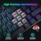 Redragon Mechanical Gaming Keyboard with Red Switches Wired Keyboard Mechanical with RGB Backlit Fully Progammable Durable Aluminum Frame AntiGhosting for PC Windows Mac K565 Black