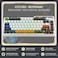 KZZI K75 PRO RGB 75 Wireless Gasket Mechanical Keyboard Triple Mode BT 5024GUSBC 82 Keys Hot Swappable Gaming Keyboard wKnob Power Display Custom Linear Switches Black White