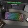 RK ROYAL KLUDGE R75 Wired Mechanical Gaming Keyboard 75 HotSwap Mechanical Keyboard Volume Knob Soft Prelubed Tactile Brown Switch