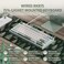 RK ROYAL KLUDGE R75 Mechanical Keyboard Wired with Volume Knob 75 Keyboard Gasket Mounted RGB Backlit Creamy Keyboard with MDA Profile PBT Keycaps Hot Swappable Prelubed Tactile Switch