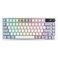 ASUS ROG Azoth Wireless Mechanical Gaming Keyboard 75 TKL TriMode Connectivity Hot Swappable Prelubed ROG NX Snow Linear Switches PBT Keycaps RGB OLED Display PCMac Support White