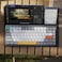 nuphy Air75 V2 Portable 75 Mechanical KeyboardWireless KeyboardSupports Bluetooth24GUSBC RGB Gaming KeyboardsCompatible with WindowsMac OSLinux Systems GreyGateron Aloe Switch