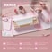RK ROYAL KLUDGE R65 Wired Mechanical Keyboard with Volume Knob 60 Percent RGB Backlit Gasket Mount Gaming Keyboard with PBT Keycaps MDA Profile QMKVIA 66 Keys Hot Swappable Cream Switch Pink
