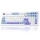 AULA F99 Wireless Mechanical KeyboardTriMode BT5024GHzUSBC Hot Swappable Custom KeyboardPrelubed Linear SwitchesGasket StructureRGB Backlit Gaming Keyboard for PCTabletXboxPS4PS5