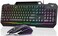 AULA Gaming Keyboard T102 104 Keys Gaming Keyboard and Mouse Combo with RGB Backlit AllMetal Panel AntiGhosting PC Game Keyboard and Mouse USB Wired Keyboard Mouse for MAC Xbox PC Gamers