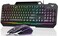 AULA Gaming Keyboard T102 104 Keys Gaming Keyboard and Mouse Combo with RGB Backlit AllMetal Panel AntiGhosting PC Game Keyboard and Mouse USB Wired Keyboard Mouse for MAC Xbox PC Gamers
