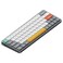 nuphy Air60 V2 Portable Wireless Keyboard 60 Low Profile Mechanical Keyboard Support QMKVIA Compatible with Windowsmac OSLinux Supports Bluetooth 5124GHzUSBC GreyGateron Cowberry Switch
