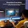 Yinker 15Key LCD Macro Keyboard Customizable Stream Controller with Programmable Shortcut Keys for OBS Twitch YouTube Zoom Photoshop AllinOne Productivity Control Pad for PC Mac