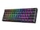 HK GAMING GK61HE 60 Magnetic Mechanical Gaming Keyboard Rapid Trigger 01mm Step 61 Keys Multi Color RGB 1kHz Polling Rate PCMac Gamer US Layout Black