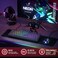 HK GAMING GK61HE 60 Magnetic Mechanical Gaming Keyboard Rapid Trigger 01mm Step 61 Keys Multi Color RGB 1kHz Polling Rate PCMac Gamer US Layout Black