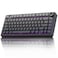 AULA F75 Pro Wireless Mechanical Keyboard75 Hot Swappable Custom Keyboard with KnobRGB BacklitPrelubed Reaper SwitchesSide Printed PBT Keycaps24GHzUSBCBT50 Mechanical Gaming Keyboards
