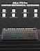 AULA F75 Pro Wireless Mechanical Keyboard75 Hot Swappable Custom Keyboard with KnobRGB BacklitPrelubed Reaper SwitchesSide Printed PBT Keycaps24GHzUSBCBT50 Mechanical Gaming Keyboards