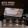 YUNZII B75 PRO Wireless Mechanical Keyboard75 Layout with KnobHot Swap Gasket Custom StructureCreamy Prelubed SwitchesRGB BacklitBluetoothTypeC24G for WinMacMilk SwitchGrey