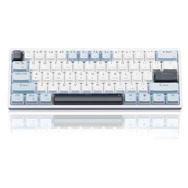 SOLAKAKA SK961 Wireless Mechanical Keyboard with RGB BacklightTriMode BT50Wired24GHz 60 Percent Wireless Gaming KeyboardRed Switch