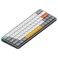 nuphy Air60 V2 Portable Wireless Keyboard 60 Low Profile Mechanical Keyboard Support QMKVIA Compatible with Windowsmac OSLinux Supports Bluetooth 5124GHzWired USBC GreyGateron Aloe Switch