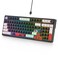Ussixchare Wired Creamy Gaming Keyboard with Number Pad 96 Hotswappable Mechanical Keyboard Full Layout Custom Keyboard Gasket Mounted with Red Switch Knob ControlBlack