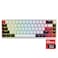 ARBITER Polar 65 CNC Magnetic Gaming Keyboard w Rapid Trigger Hall Effect Switches CNC Aluminum Frame Rapid Trigger 65 Compact Bright RGB DualShot PBT Keycaps Ronin Red Gin