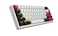 ARBITER Polar 65 CNC Magnetic Gaming Keyboard w Rapid Trigger Hall Effect Switches CNC Aluminum Frame Rapid Trigger 65 Compact Bright RGB DualShot PBT Keycaps Ronin Red Gin