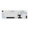 MechLands Aula F99 PRO 96 Mechanical Gaming Keyboard BT50USBC24GHz Wireless Hot Swappable Gasket Custom Keyboard with 8000mAH Battery Rotary Knob RGB Backlit for WinMac White Blue