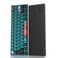 Ussixchare 60 Percent Gaming Keyboard 60 Mechanical Keyboard LED Backlit Ultra Compact Wired Keyboard with Red Switch for Windows Laptop Gamer61 Sound Wave