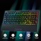 Redragon K515 PRO Shiva RGB Wireless Membrane Gaming Keyboard 98 Keys MechanicalFeel Keyboard wSmooth Linear Switch OnBoard Macro Multimedia Keys Detachable Wrist Rest Software Supported