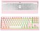 KEEBMONKEY WOBKEY Crush 80 Reboot CNC Aluminum 5Second QuickRelease TripleMode Connectivity Mechanical Keyboard with Superior Acoustics Pro Pink