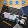 Redragon K689 Wired Gasket RGB Gaming Keyboard 108 Keys Mechanical Keyboard wExtra 4 Hotkeys Upgraded Hotswappable Socket 3Layer Noise Dampening Mixed Color Keycaps Custom Linear Switch
