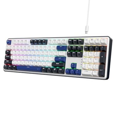 Redragon K689 Wired Gasket RGB Gaming Keyboard 108 Keys Mechanical Keyboard wExtra 4 Hotkeys Upgraded Hotswappable Socket 3Layer Noise Dampening Mixed Color Keycaps Custom Linear Switch