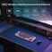 GEODMAER 65 Wireless Gaming Keyboard LED Backlit Gaming Keyboard 68 Keys UltraCompact Antighosting NoConflict Wireless Keyboard for PC Laptop Windows GamerRedWhite