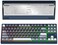 KEEBMONKEY WOBKEY Crush 80 Reboot CNC Aluminum 5Second QuickRelease TripleMode Connectivity Mechanical Keyboard with Superior Acoustics Pro Navy
