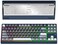 KEEBMONKEY WOBKEY Crush 80 Reboot CNC Aluminum 5Second QuickRelease TripleMode Connectivity Mechanical Keyboard with Superior Acoustics Pro Navy