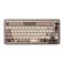 Akko MU02 Mechanical Keyboard with Walnut Wooden Case 75 RGB 24G WirelessBluetoothWired HotSwappable Gaming Keyboard with PBT DyeSub Keycaps for Mac Win Mountain Seclusion Rosewood Switch