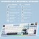 AULA S98 Pro Wireless Mechanical KeyboardSmart Screen KnobTriMode BT50USBC24GHz Creamy KeyboardPrelubed Linear SwitchesHot Swappable RGB Backlit Computer Gaming Keyboards