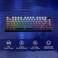 Redragon K673 GB 75 Wireless Gasket RGB Gaming Keyboard 3Modes 81 Keys PBT Compact Mechanical Keyboard wHotSwap Socket Dedicated Knob Control 5Layer Noise Dampening Custom Linear Switch
