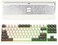 KEEBMONKEY WOBKEY Crush 80 Reboot CNC Aluminum 5Second QuickRelease TripleMode Connectivity Mechanical Keyboard with Superior Acoustics Pro White