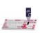 Akko 5098B Wireless Gaming Keyboard with Screen Prunus Lannesiana HotSwappable Full Size Mechanical Keyboard with Scroll Wheel Numberpad RGB Gasket Keyboard Piano Pre Lubed Switch