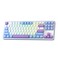 Redragon K707 PRO 80 Wireless Gasket RGB Gaming Keyboard 3Modes 87 Keys TKL Mechanical Keyboard wHotSwap Socket PBT Round Keycaps 5Layer Noise Dampening Custom Linear Switch