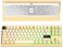 KEEBMONKEY WOBKEY Crush 80 Reboot CNC Aluminum 5Second QuickRelease TripleMode Connectivity Mechanical Keyboard with Superior Acoustics Pro Yellow